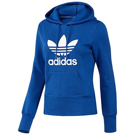 adidas blauer pullover neu rückenschrift damen|Blau · Originals · Kapuzenpullover .